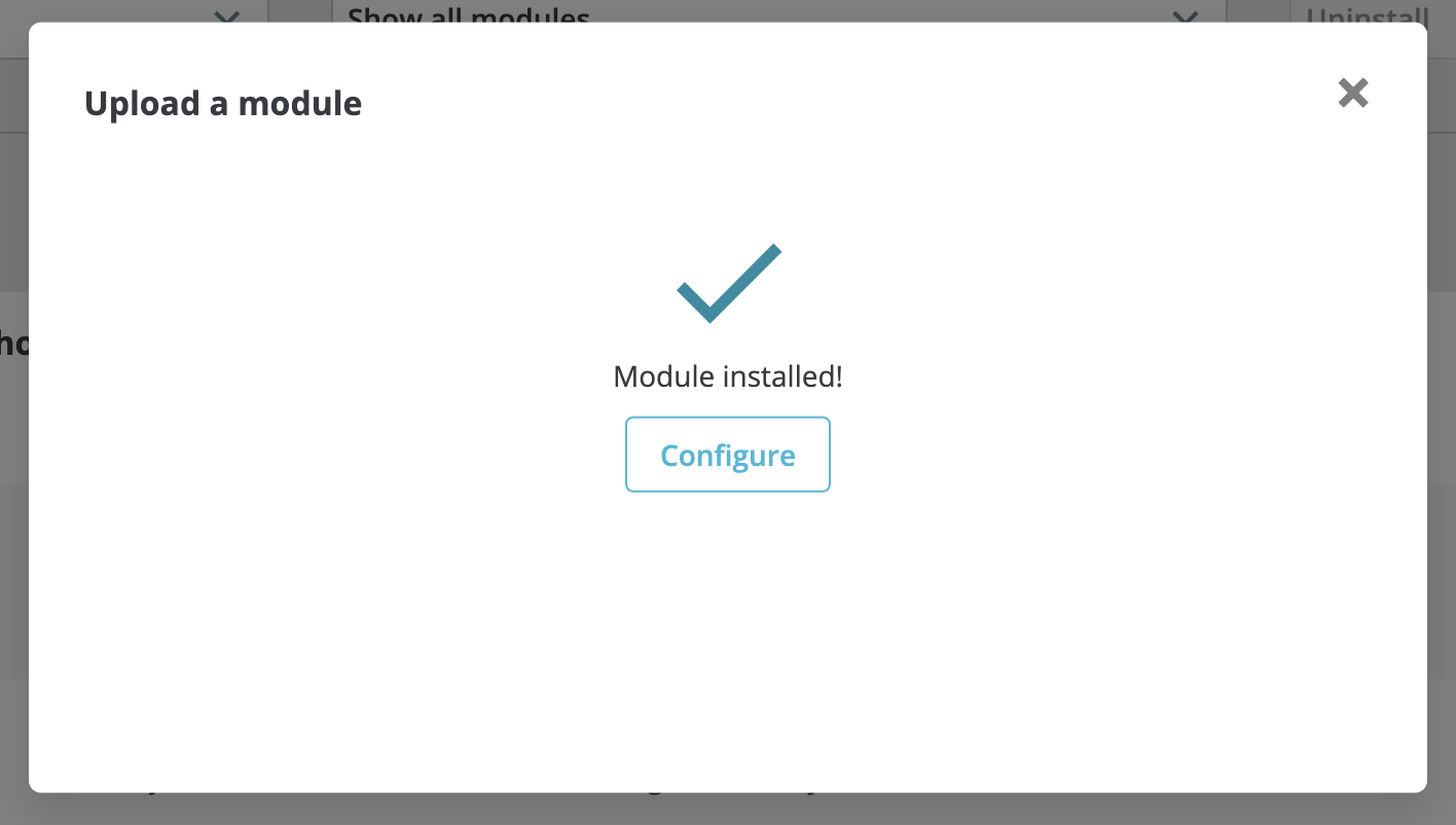 Import module